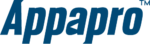 Appapro logo, trademarked, blue